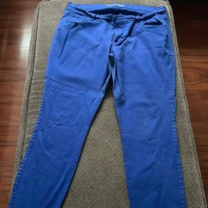 Old Navy royal blue jeans